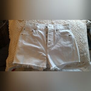 GAP White Jean Shorts for Women